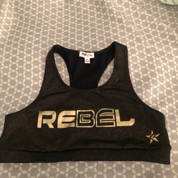 rebel Athletic Other - Girls sports bra rebel athletic